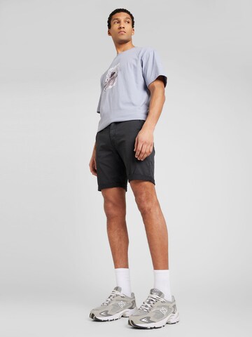 BLEND Regular Shorts in Schwarz