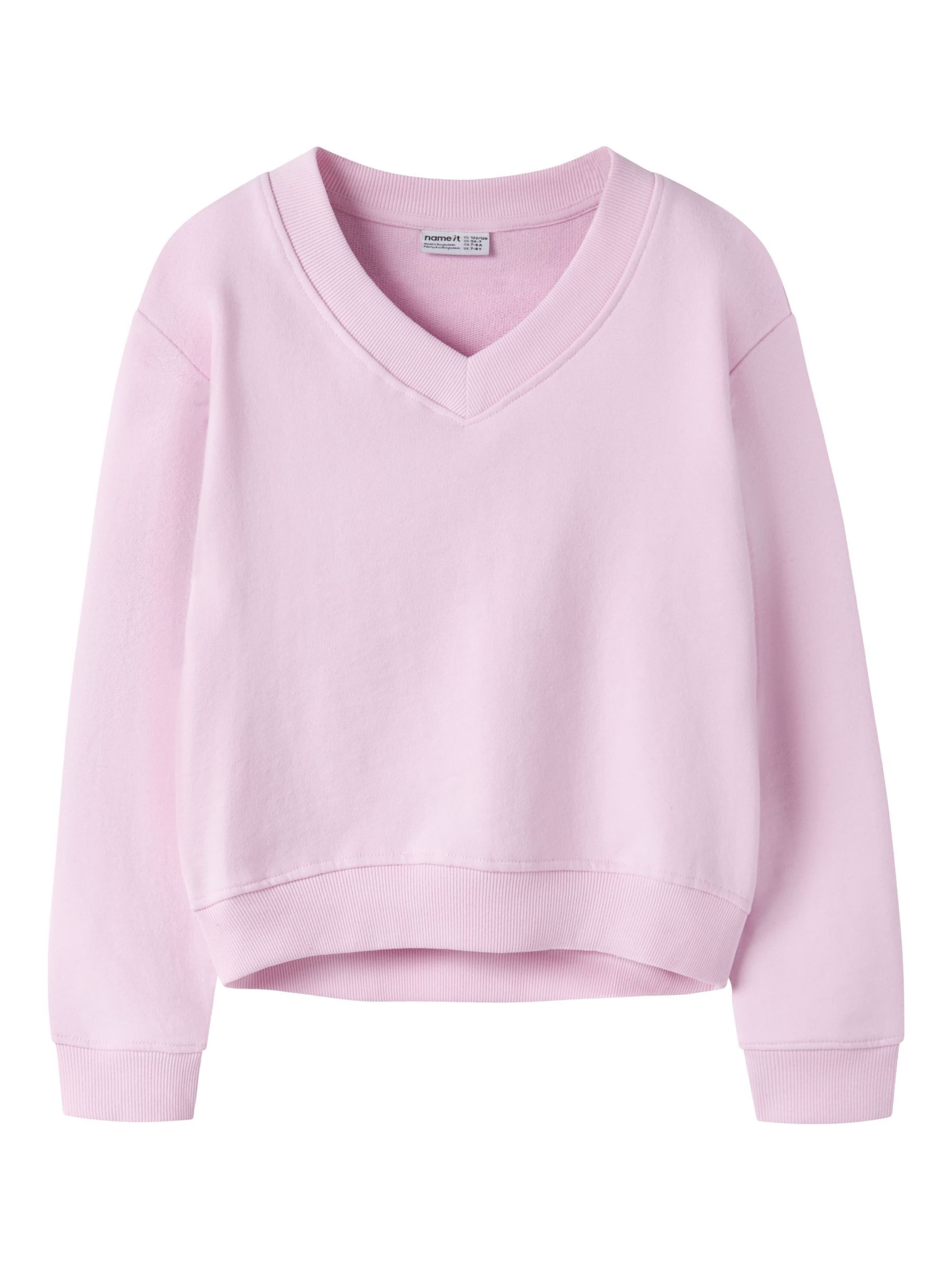 NAME IT - Sudadera en rosa: frente