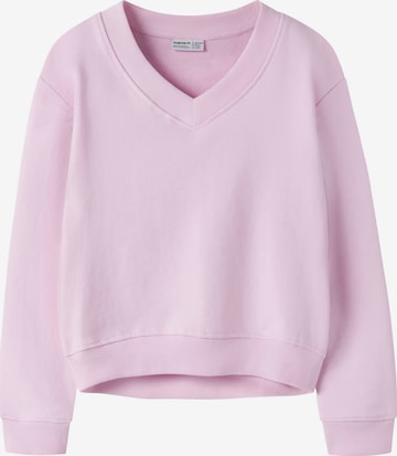 NAME IT - Sudadera en rosa: frente
