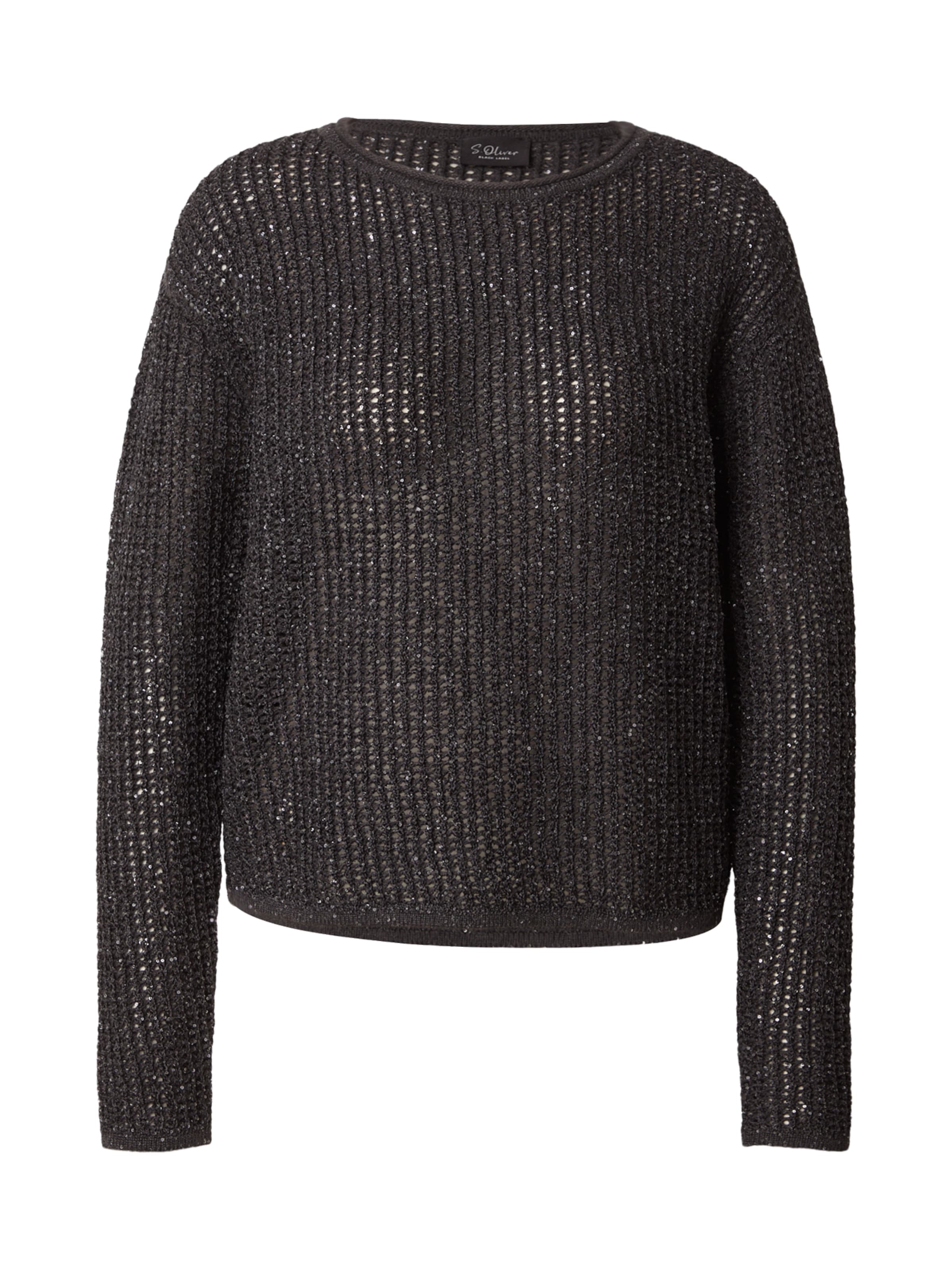 Pullover di s.Oliver BLACK LABEL in grigio: frontale