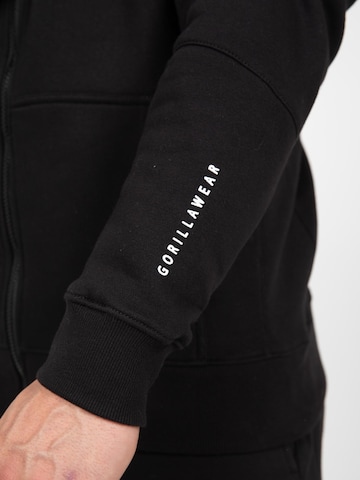 Gorilla Wear Sweat jacket 'Leon' in Black