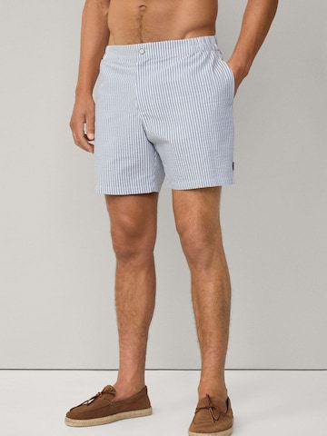Hackett London Badeshorts in Blau: Vorderseite