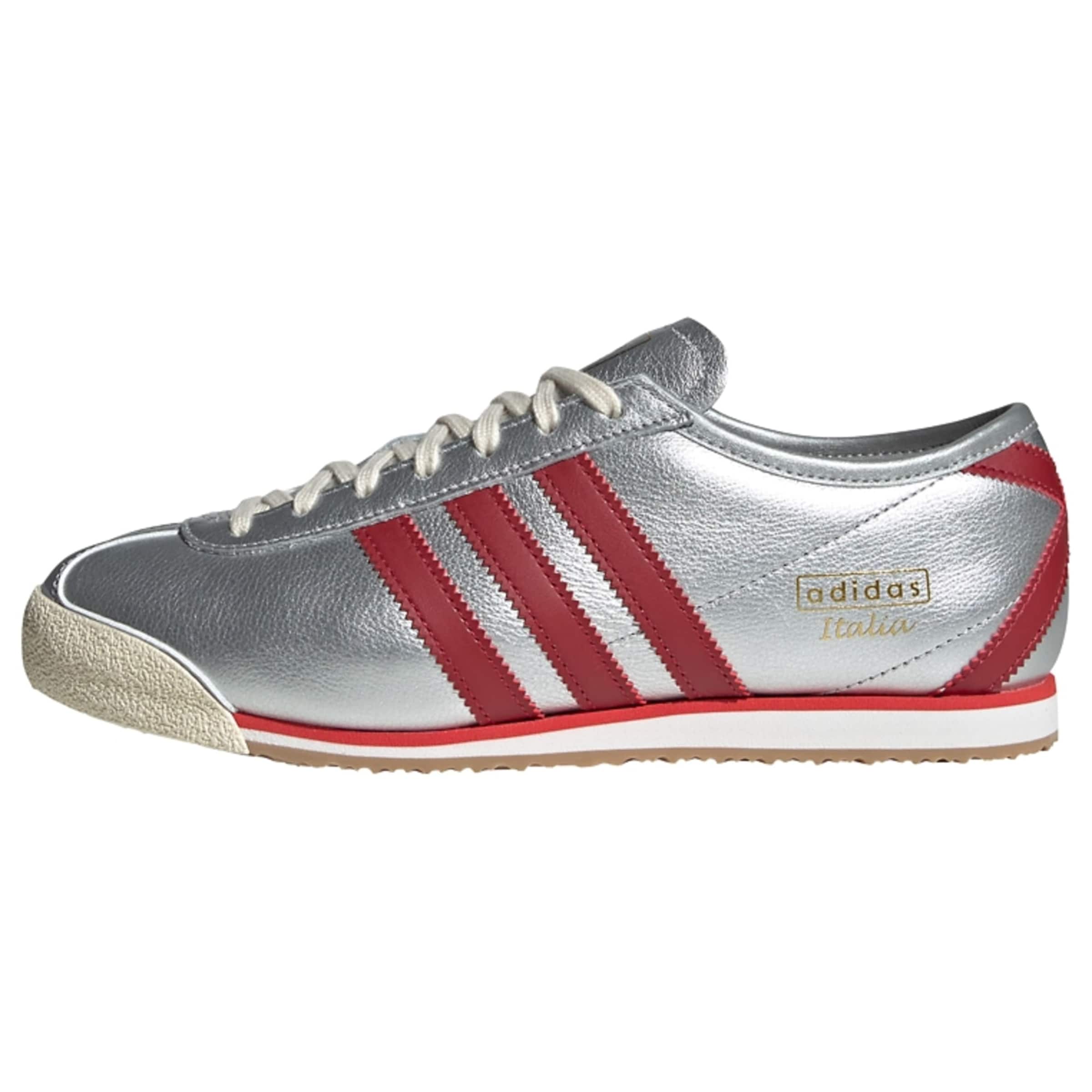 Baskets basses 'Italia 70s' ADIDAS ORIGINALS en argent : devant