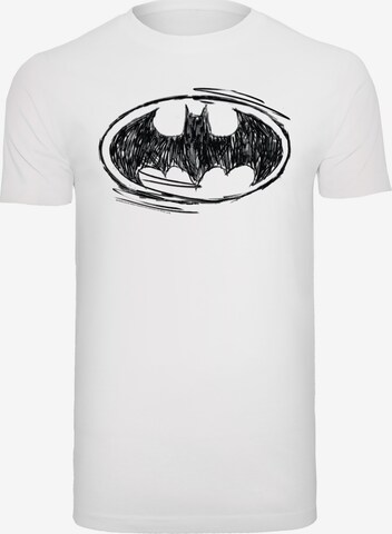 F4NT4STIC Shirt 'Batman' in White: front