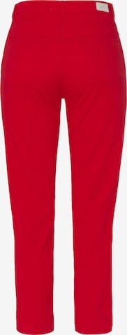 BRAX Slimfit Broek 'Mary' in Rood