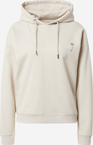 PROTEST Sportief sweatshirt 'KAIKOURA' in Beige: voorkant