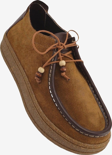 Limoya Schnürschuh 'Freizeitschuhe' in 36 in dunkelbeige, Produktansicht