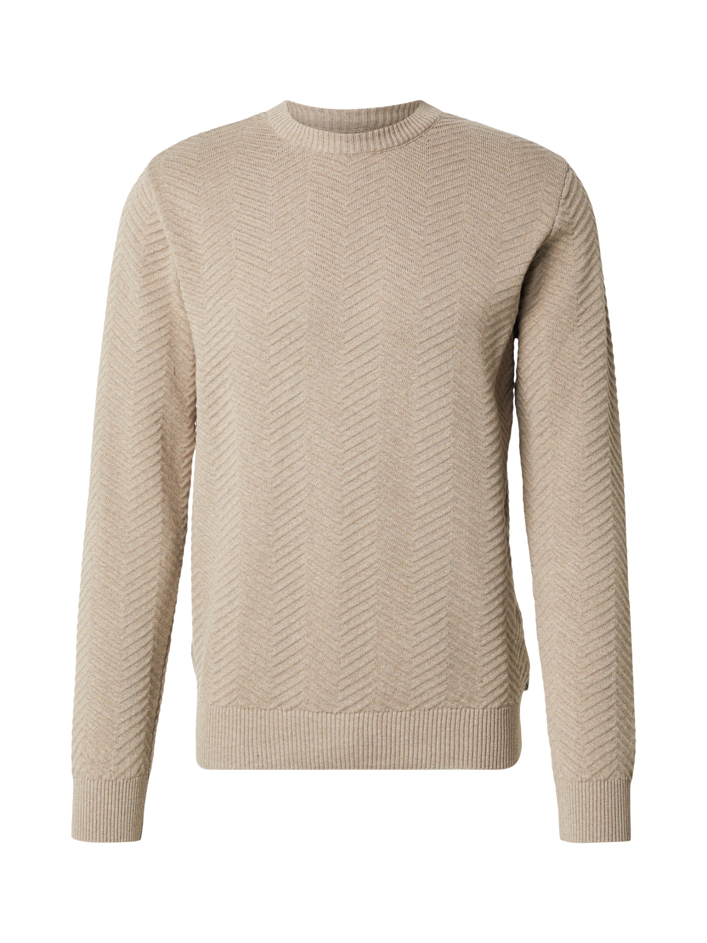 Pull-over 'Carlo' Kronstadt en beige : devant