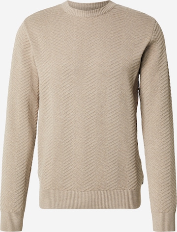 Pull-over 'Carlo' Kronstadt en beige : devant