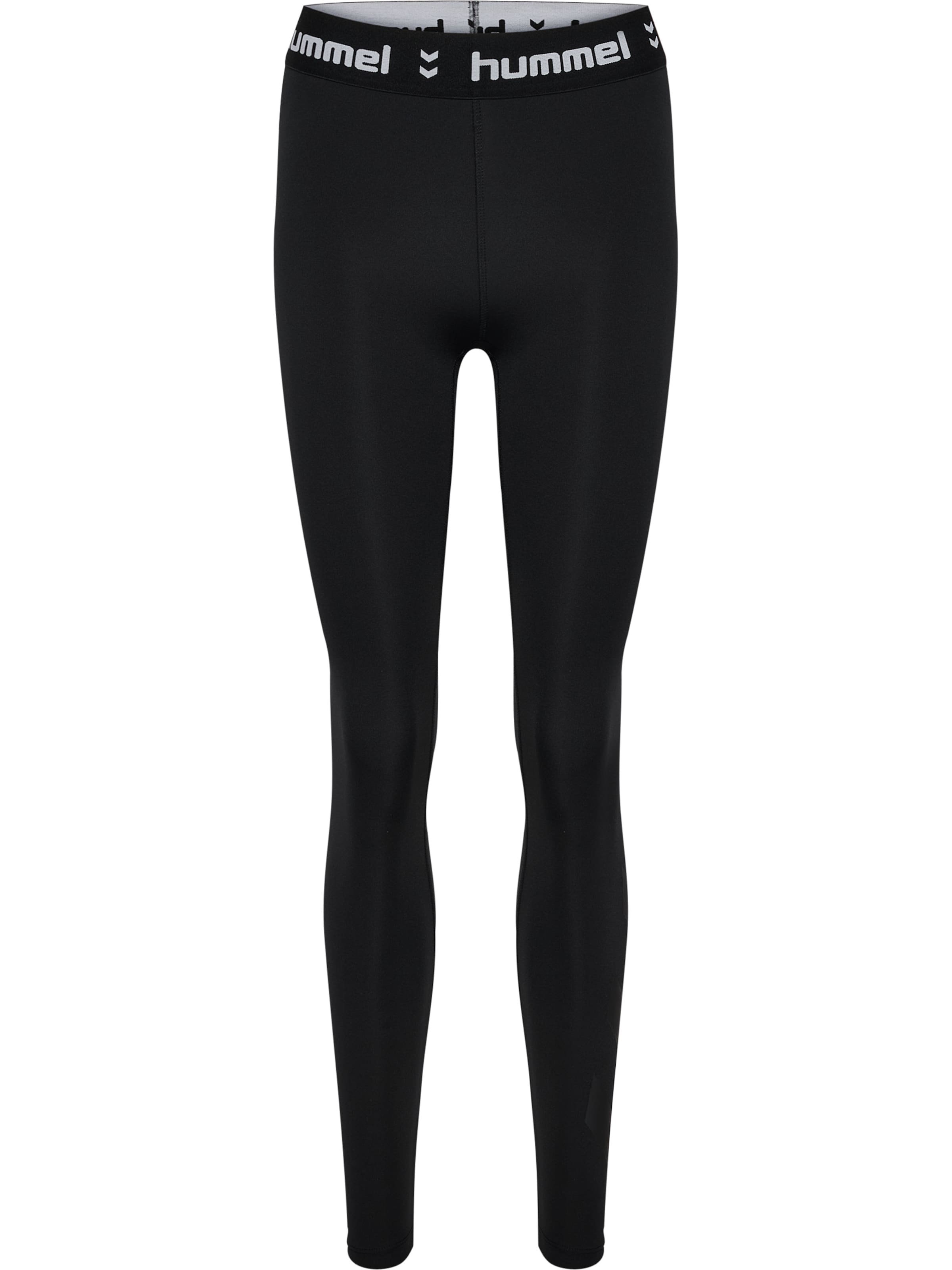 Hummel Skinny Sportbroek 'Pulse' in Zwart: voorkant