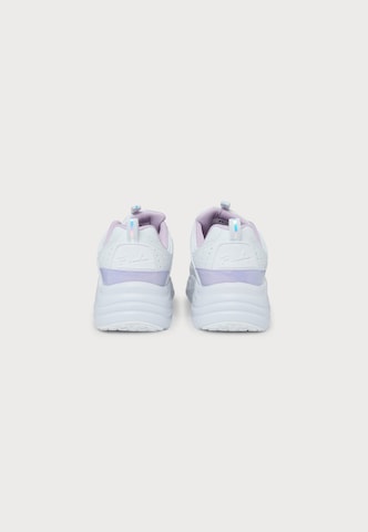 FILA Platform trainers 'SKYE' in White: back