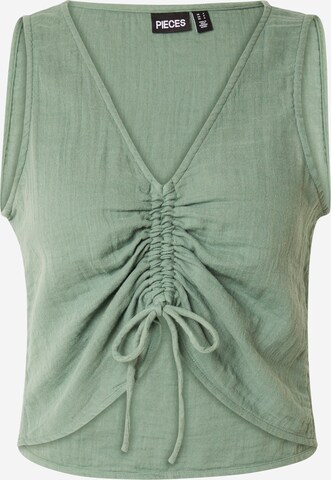 PIECES Top 'MASTINA' in Green: front