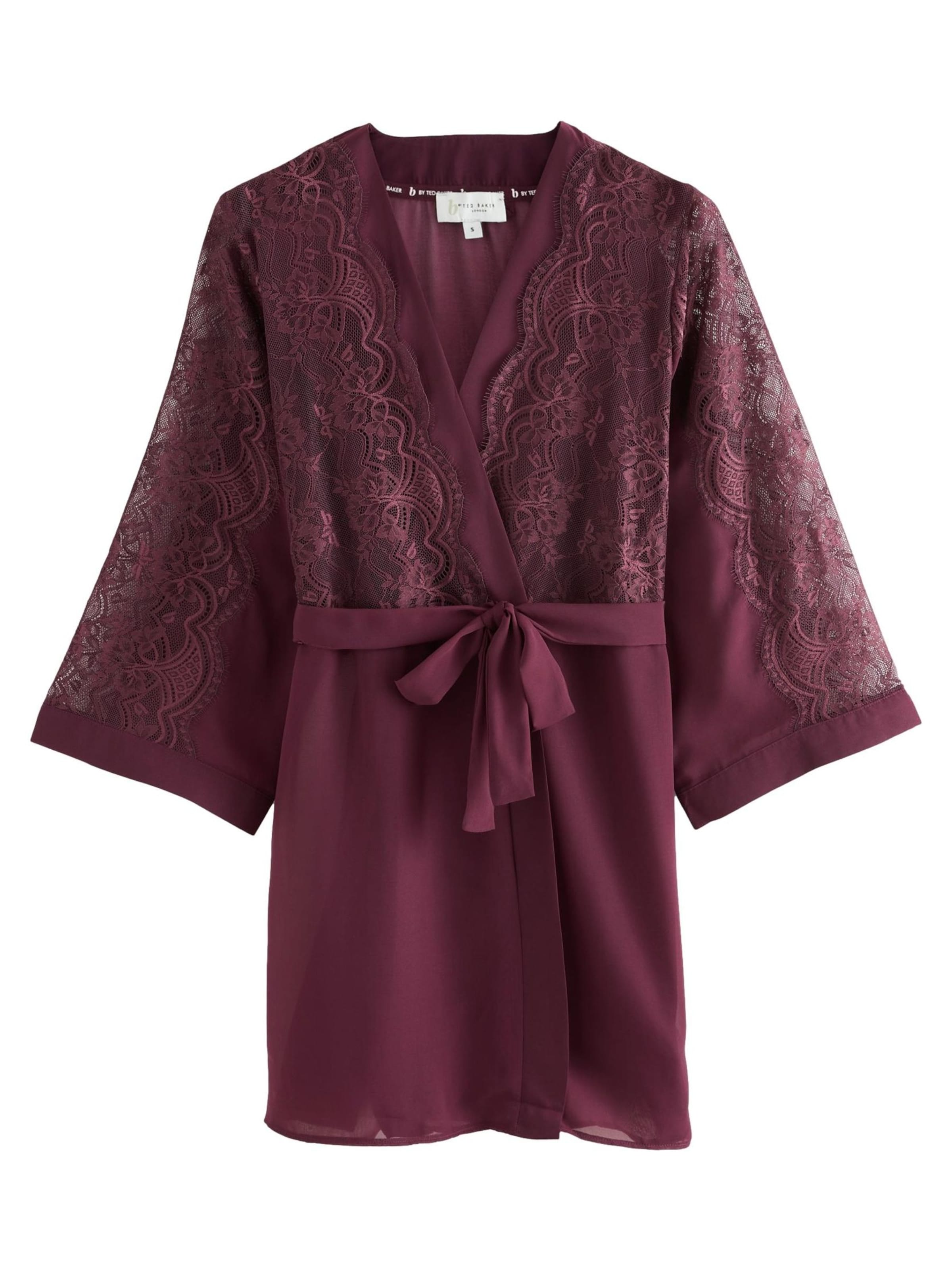 B by Ted Baker - Bata para casa en rojo: frente