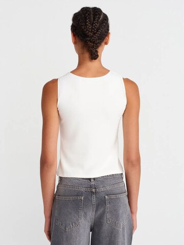 Camicia da donna 'Blusen' di Dilvin in bianco