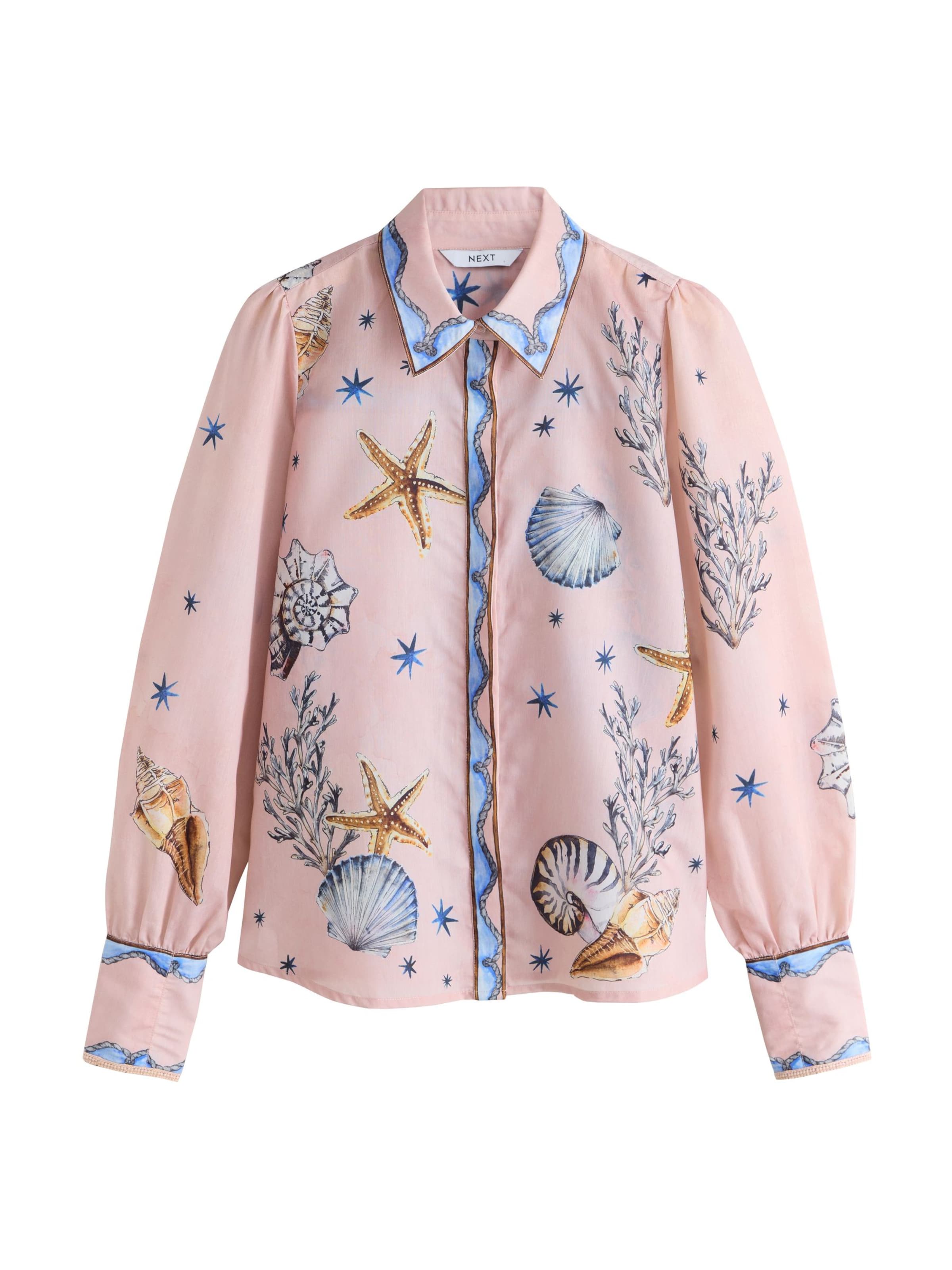 Next Blouse in Roze: voorkant