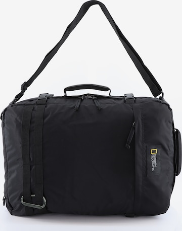 National Geographic Backpack 'Hybrid' in Black: front