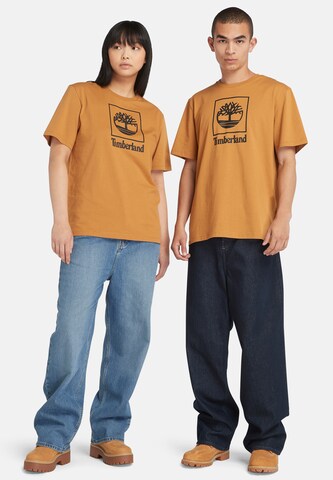 TIMBERLAND Tričko – hnědá