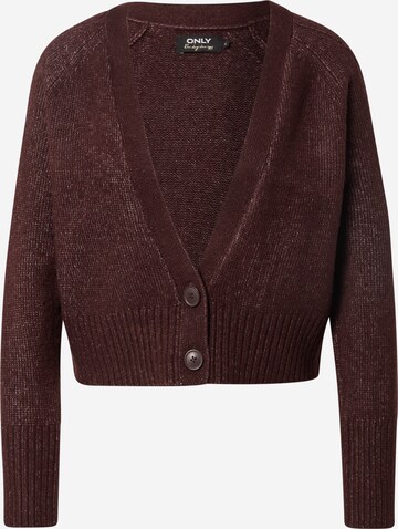 Cardigan 'Macadamia' ONLY en rouge : devant