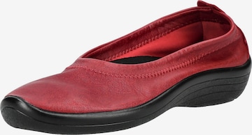 Arcopedico Ballerina in Rood: voorkant