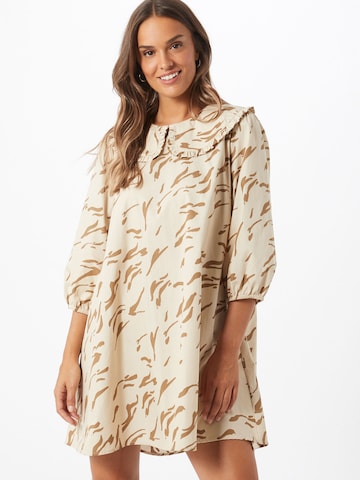 Envii Kleid 'Bronx' in Beige: Vorderseite