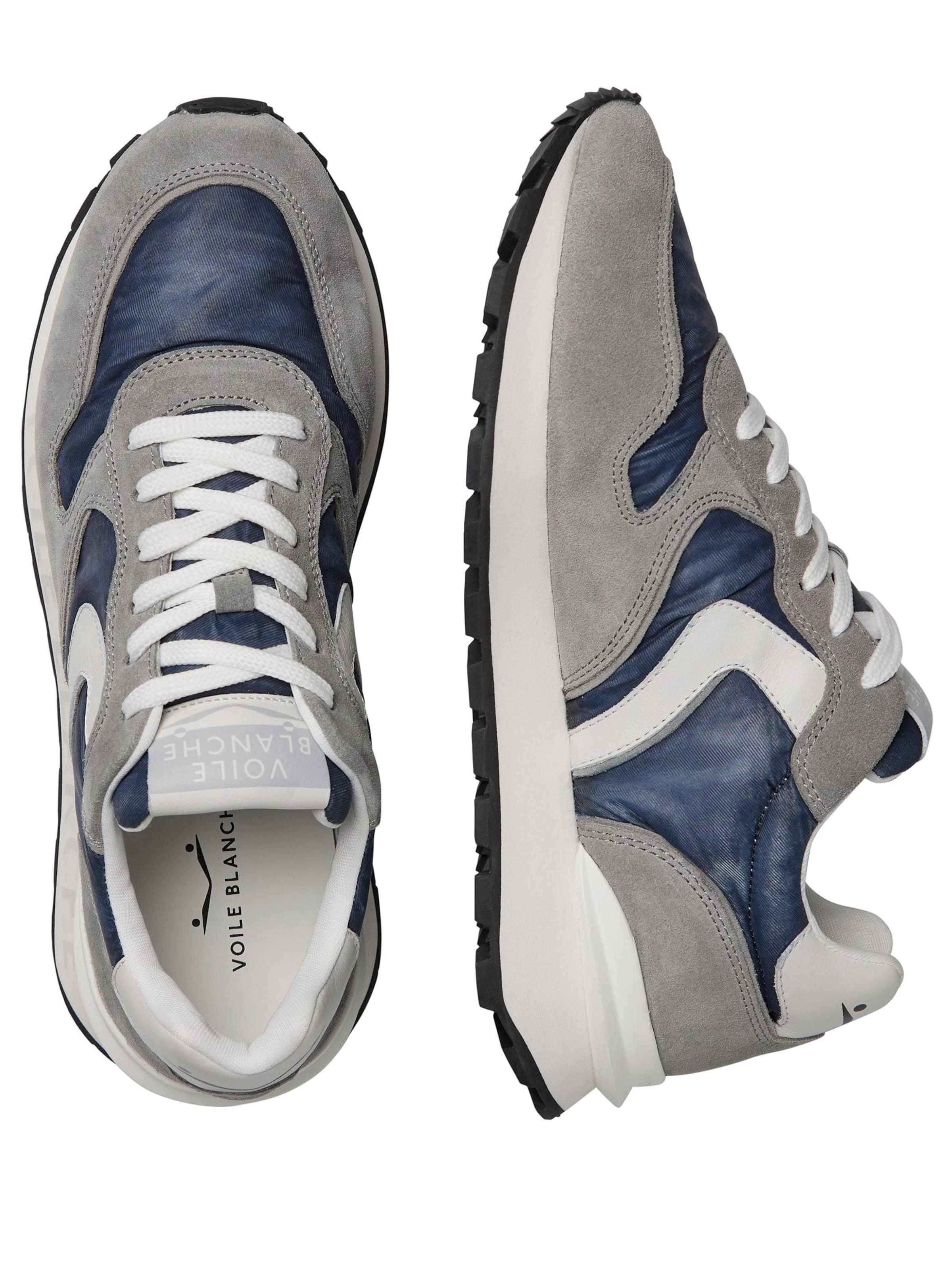 Voile blanche Sneakers laag 'PARIS RACE' in Grijs