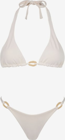 Acuarela Brand Bikini 'Capri Halter' koossa S värissä offwhite, Tuotenäkymä