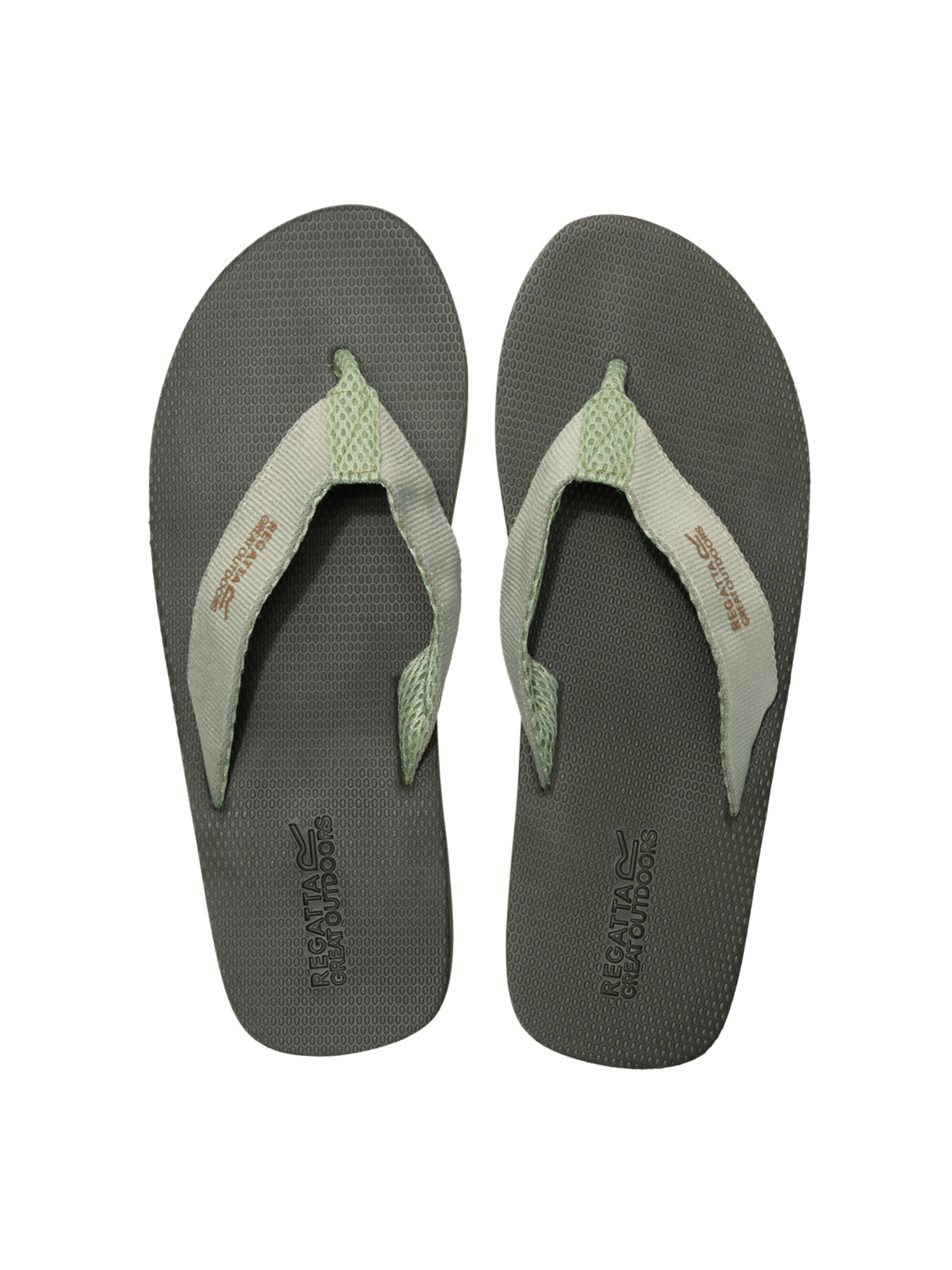REGATTA Sandals 'Freizeitschuhe Rico in grün' in Green