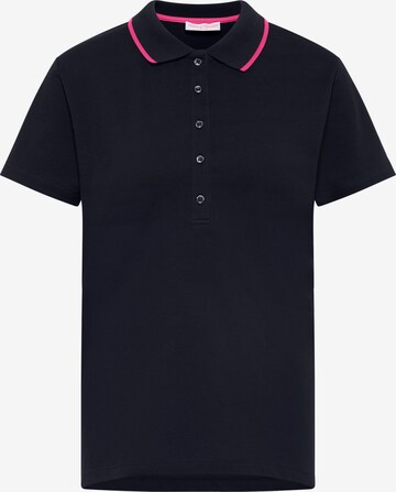 Frieda & Freddies NY Poloshirt in Blau: predná strana