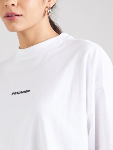 T-shirt oversize 'BRACY' Pegador en blanc