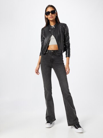 Urban Classics Flared Jeans in Black