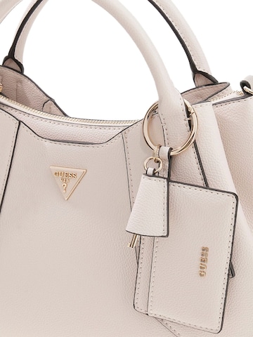 GUESS Handbag 'Darcy Girlfriend Satchel' in Grey