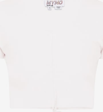 T-shirt myMo ATHLSR en blanc : devant