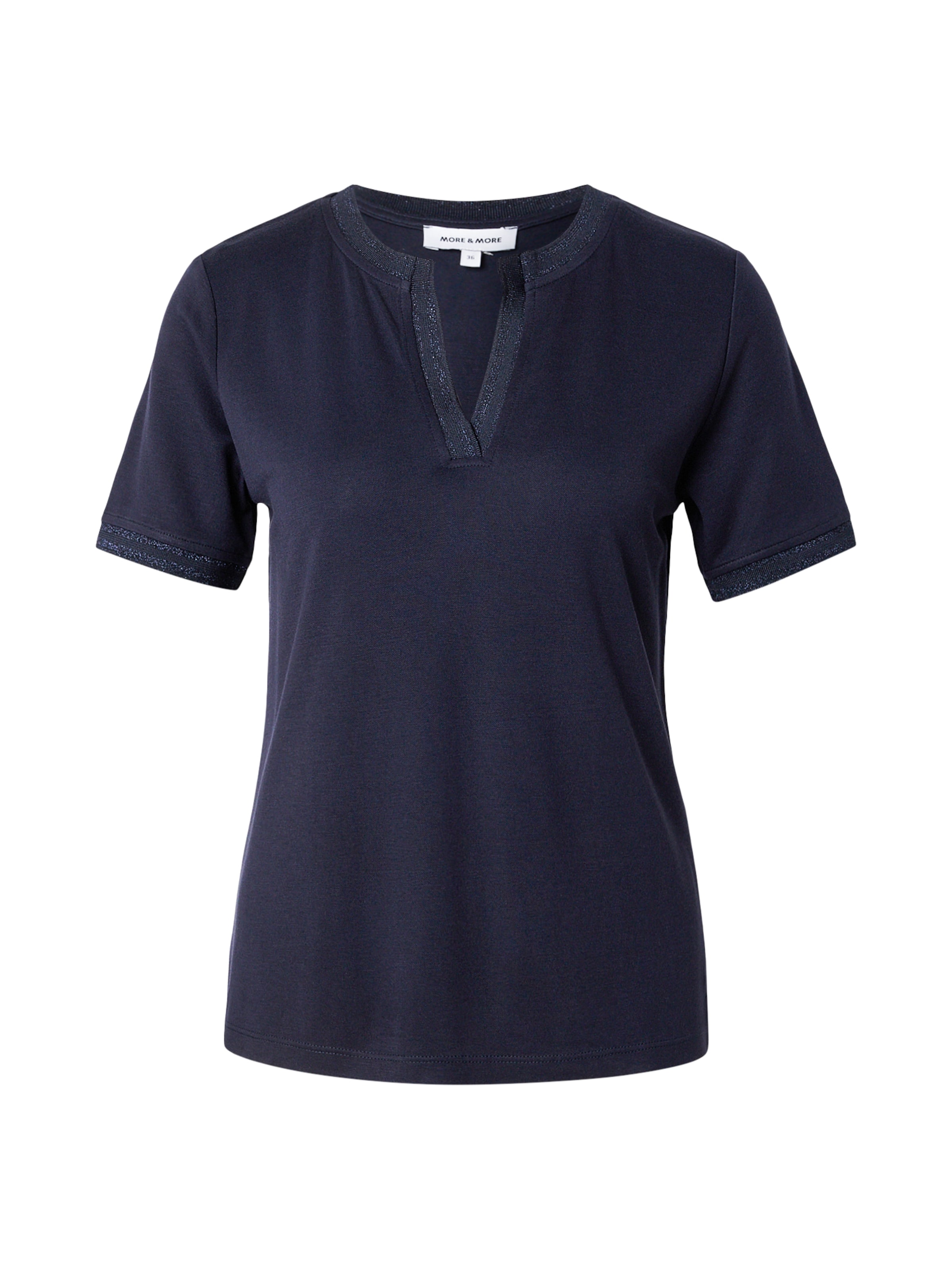 MORE & MORE Póló - kék: elől