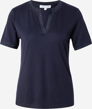 MORE & MORE Shirt in Blue: front