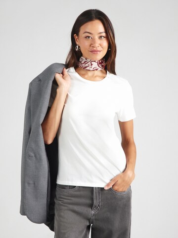 T-shirt Marc O'Polo en beige : devant