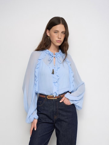 Salsa Jeans Blouse in Blauw