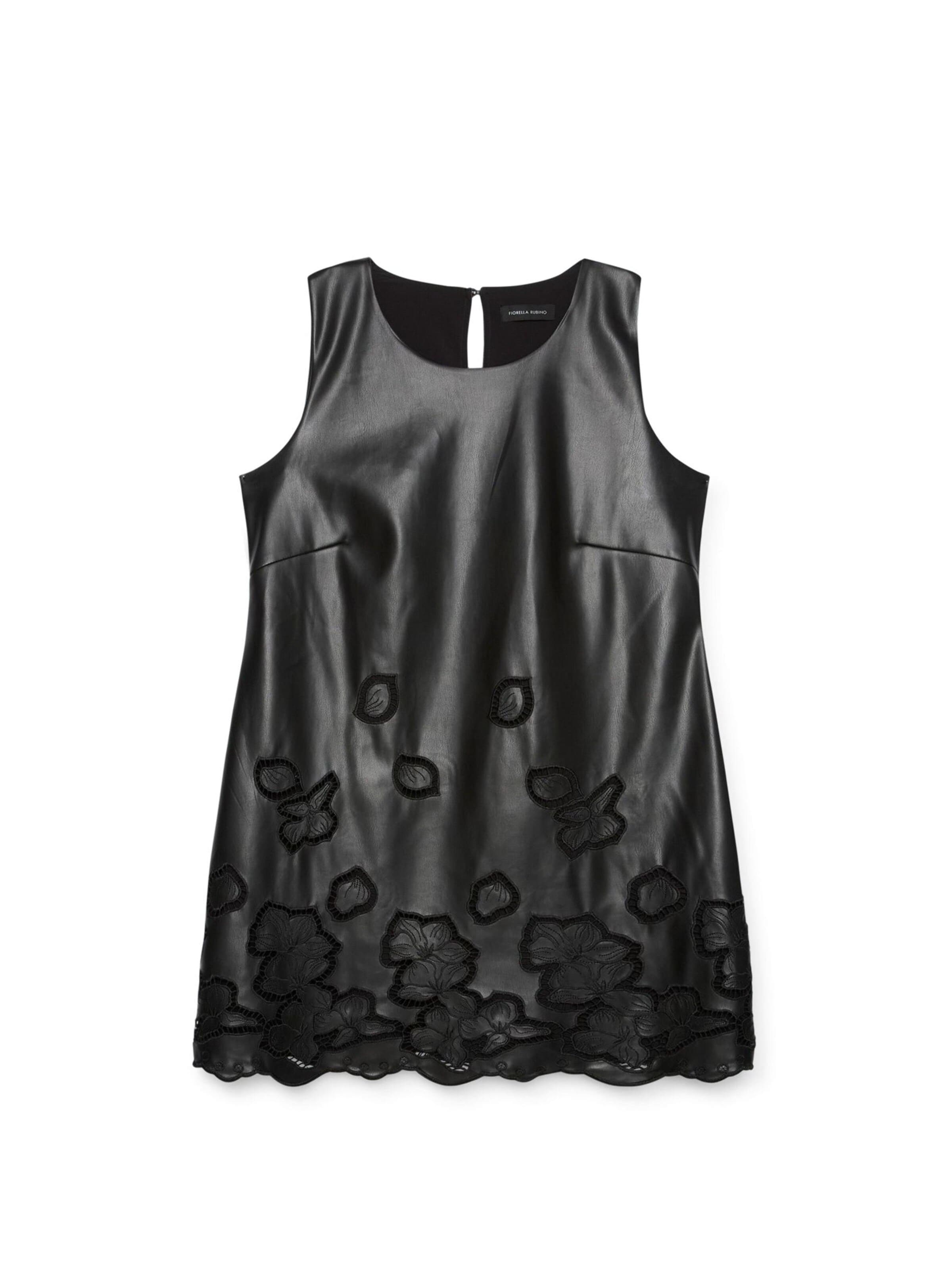 Fiorella Rubino Kleid in Schwarz: Vorderseite