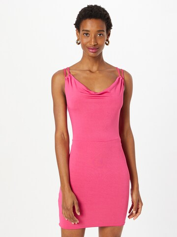 Misspap Cocktail dress in Pink: front