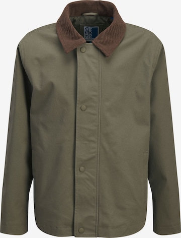 Jack & Jones Junior Übergangsjacke in Grün: Vorderseite