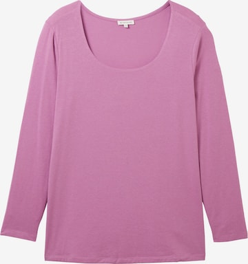 T-shirt Tom Tailor Women + en rose : devant