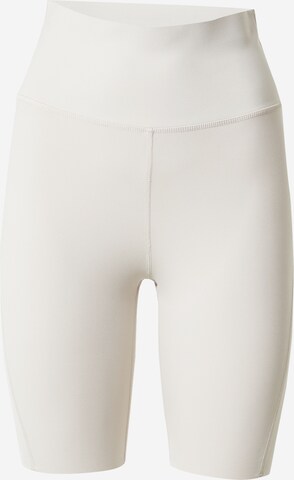 Hummel Skinny Sportbroek 'GRACE' in Grijs: voorkant