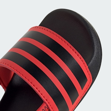 Calzatura aperta 'Adilette' di ADIDAS SPORTSWEAR in rosso