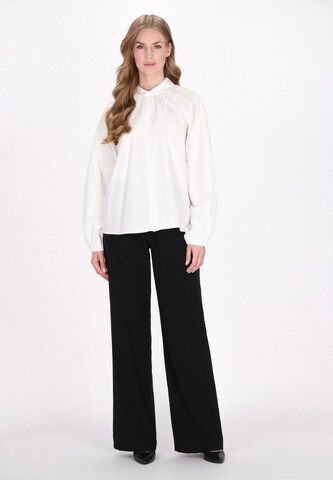 DreiMaster Klassik Blouse 'Classic Look' in Wit