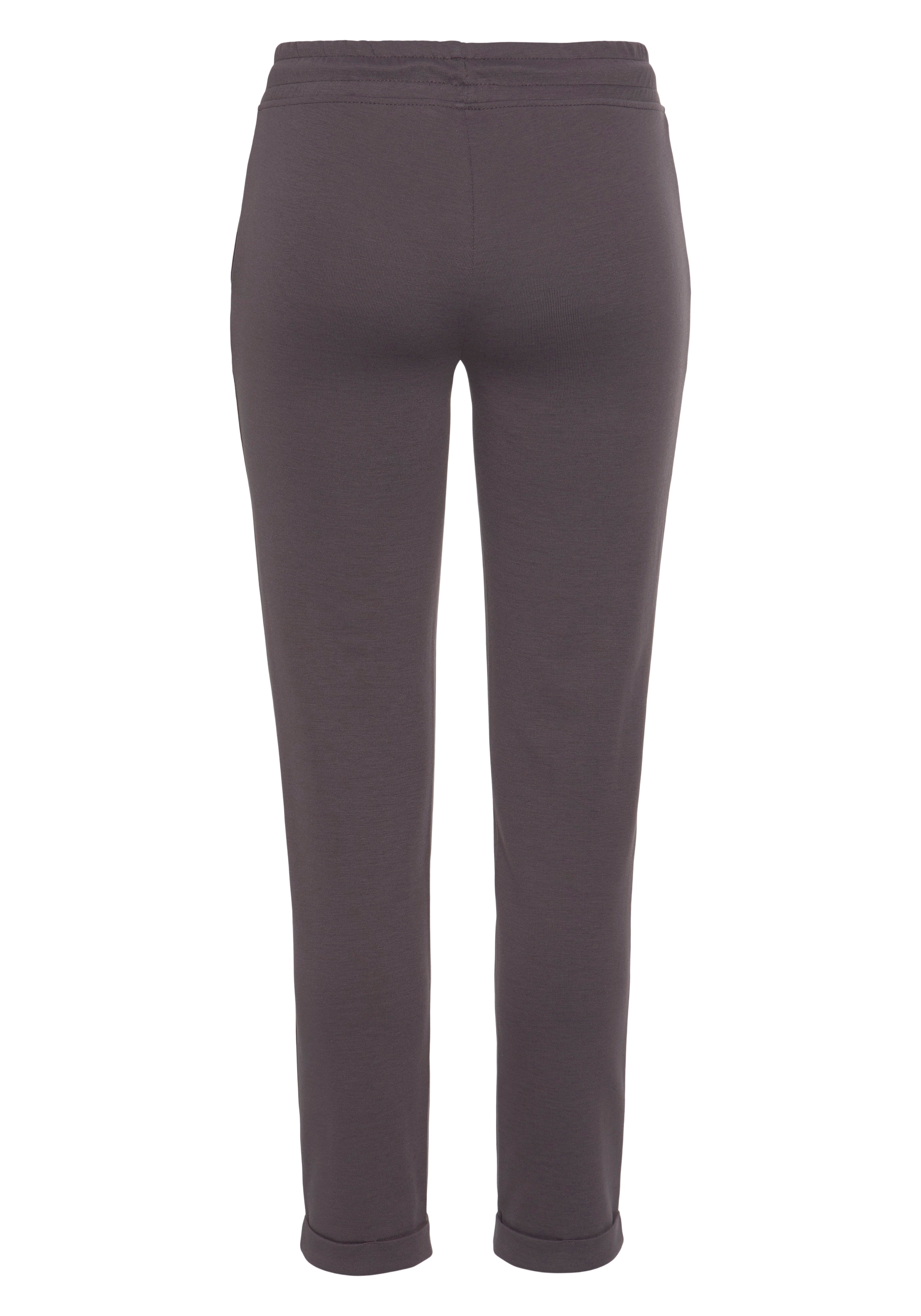 H.I.S - Tapered Calças em castanho