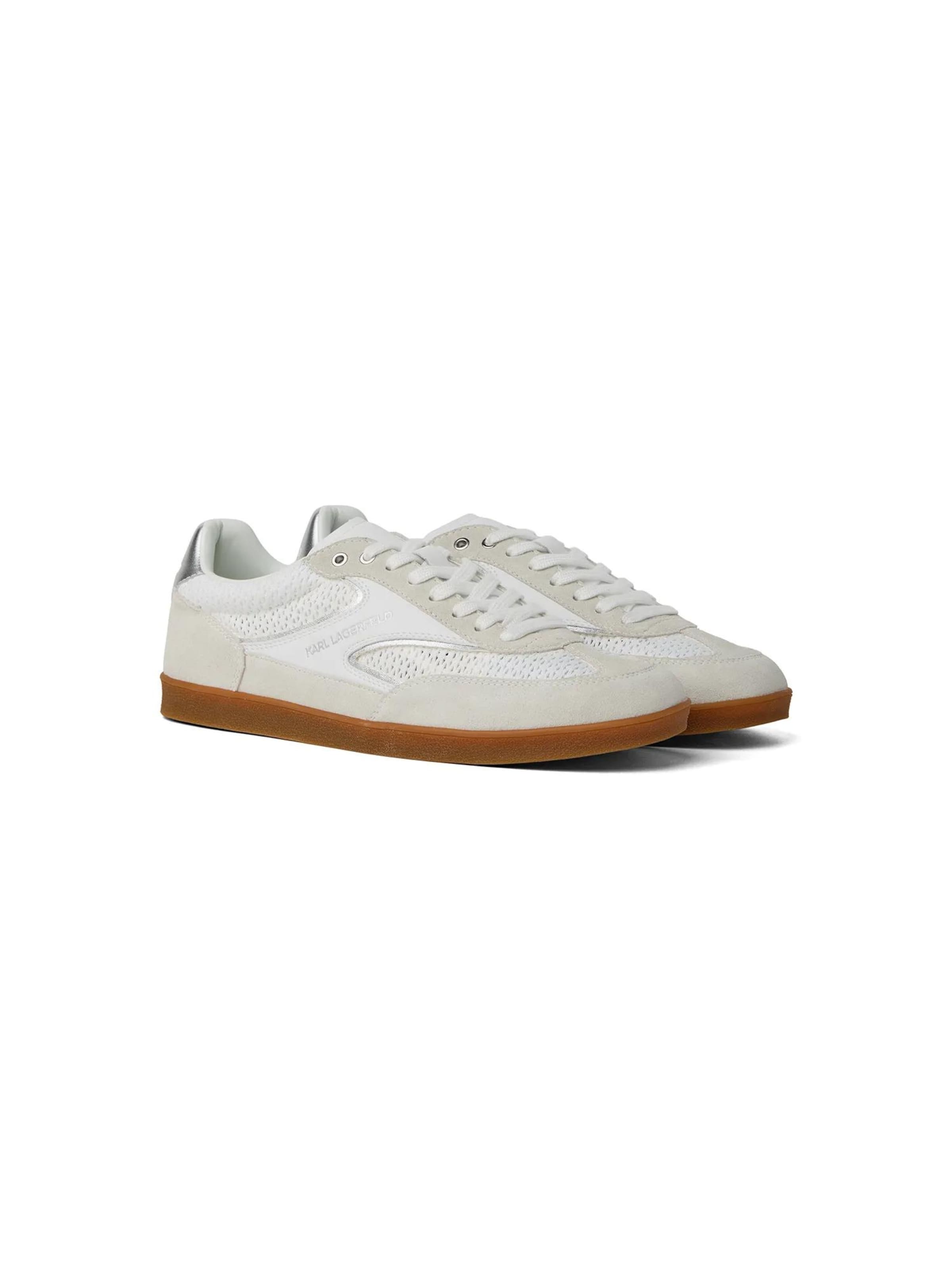 Karl Lagerfeld Sneakers laag 'Kandidate' in Wit