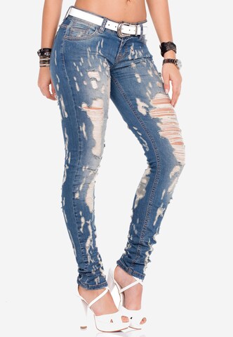 CIPO & BAXX Slim fit Jeans 'Jeans Radical' in Blue