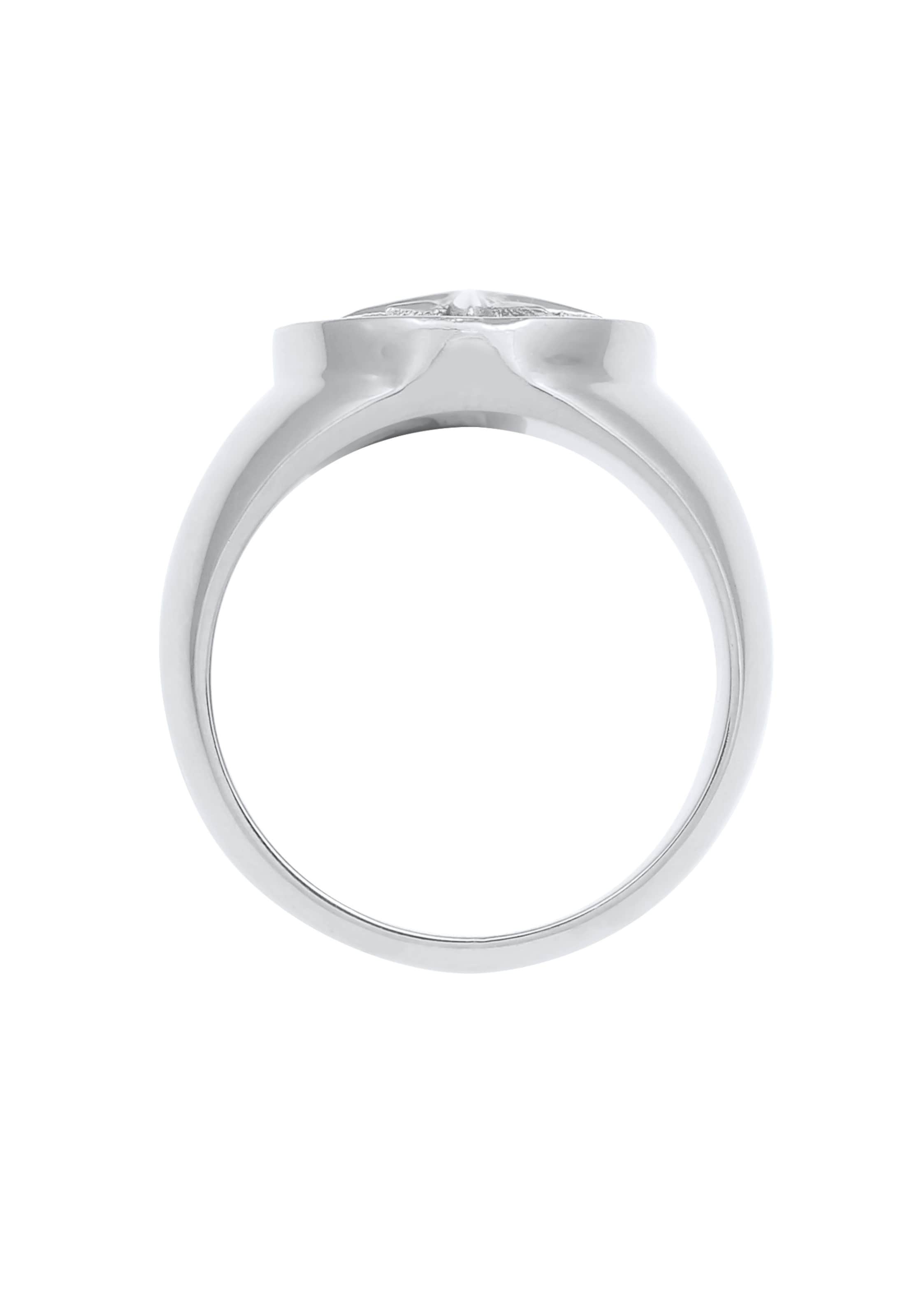 Bague 'Kompass' KUZZOI en argent