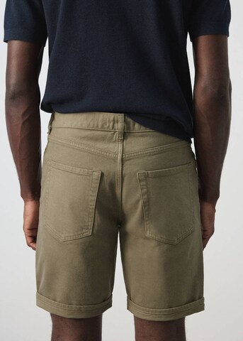 MANGO MAN Slim fit Jeans 'Nepto' in Green