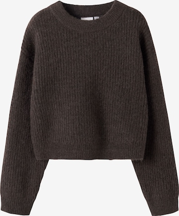 NAME IT Sweater 'NKFHolly' in Brown: front