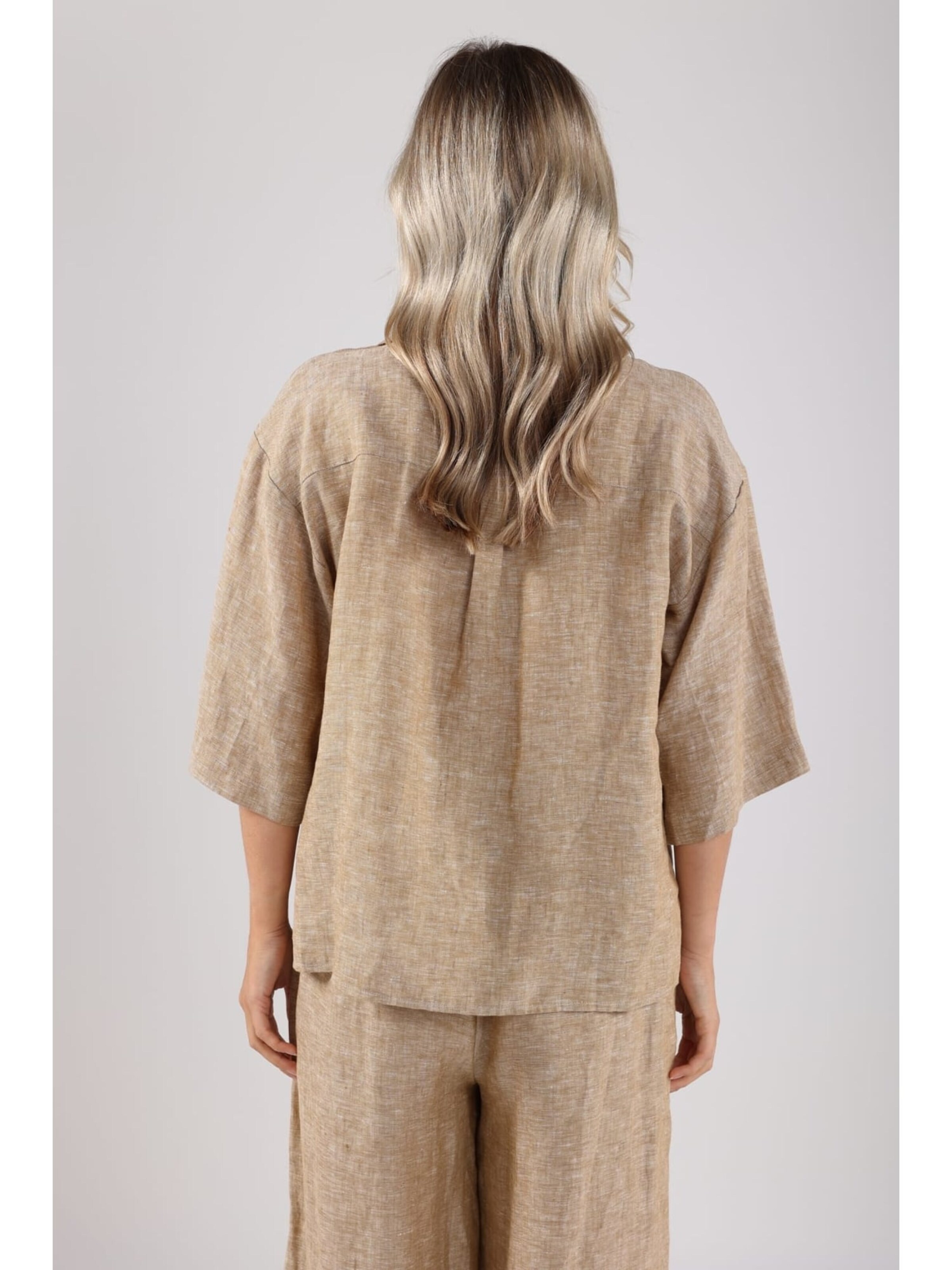 nukus Blouse 'Lucy' in Beige